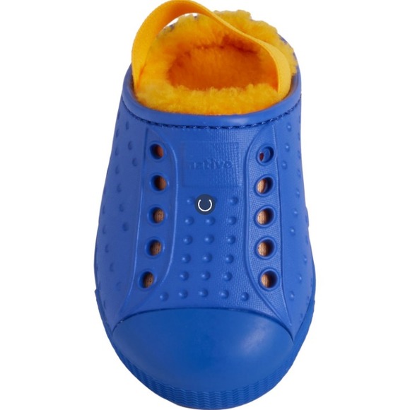 Native Boys Jefferson Cozy Shoes – Size 10T, Slip-On, Lightweight, Fleece‎ Lined - Picture 3 of 6